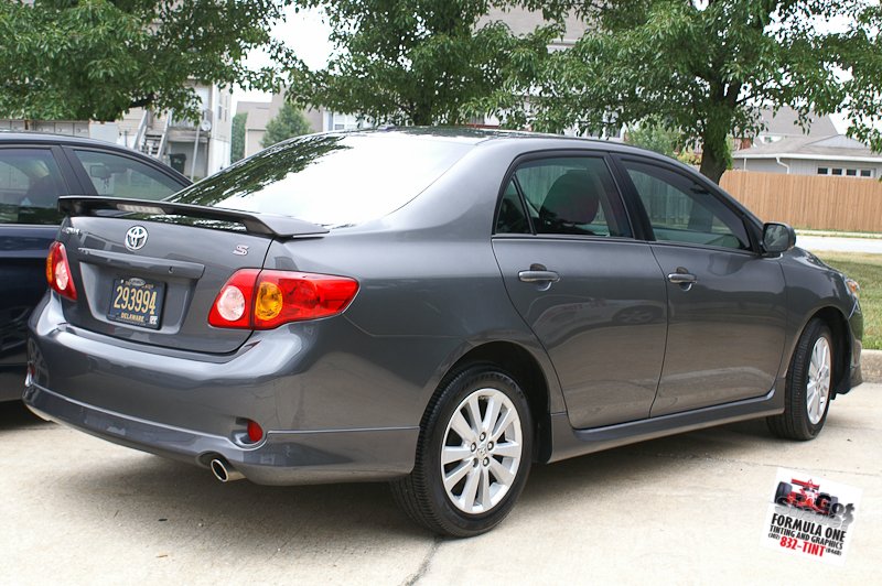 Window tint for 2010 toyota corolla