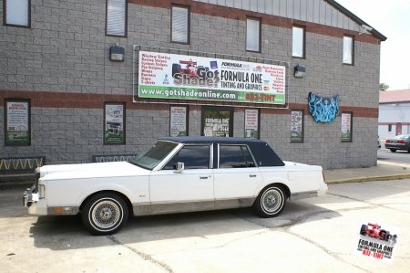 Formula One Performance Automotive Film installed on the windows, Classic 5%