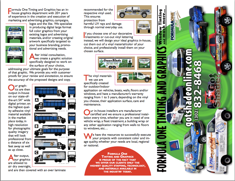 Vehicle Wrap Brochure