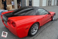 1998 Corvette Gloss Black Stripes
