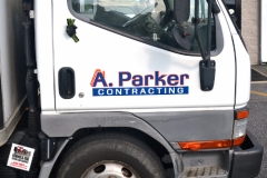 A. Parker Box Truck Lettering