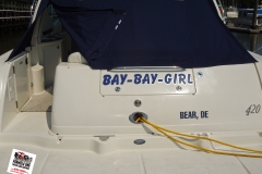 Boat Lettering - Bay Bay Girl