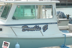 Boat Lettering - Double G