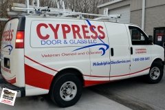 Cypress Door and Glass  - Cut Vinyl