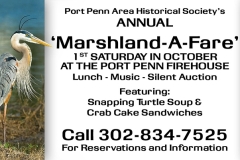 Port Penn Historical Society Banner