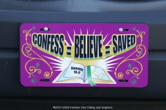 Religious License Plate