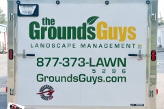 Trailer Lettering - The Ground Guys